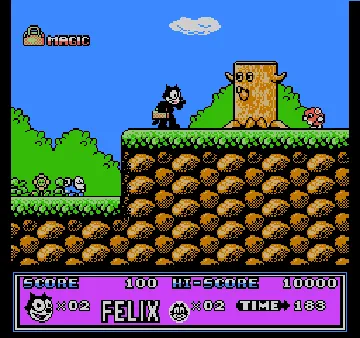 Felix the Cat (USA) screen shot game playing